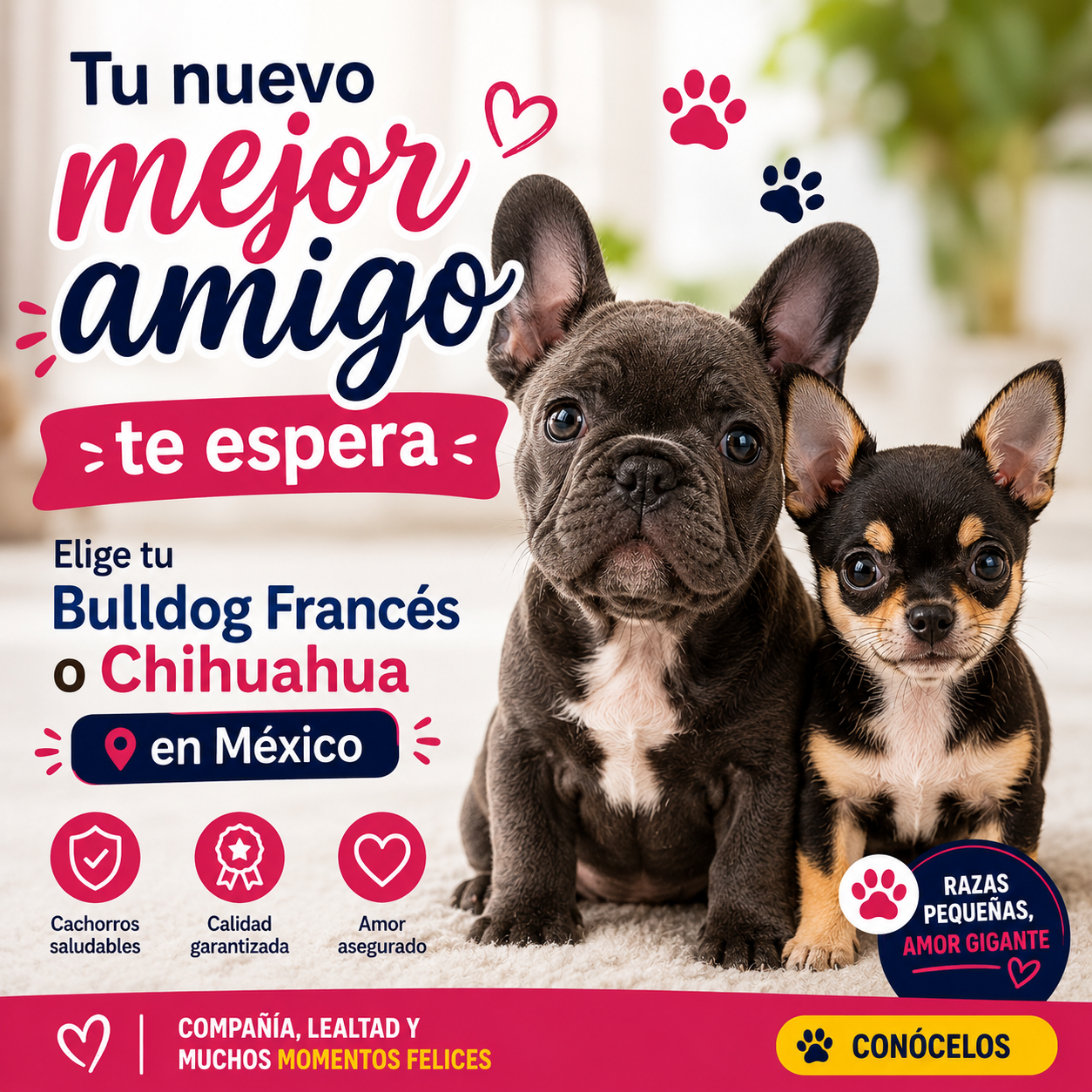 Tu nuevo mejor amigo te espera